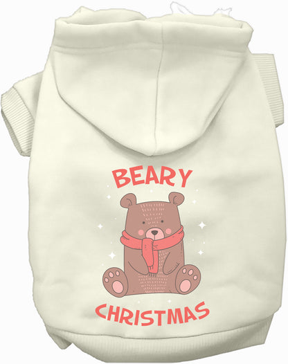 Beary Christmas Pet Hoodie