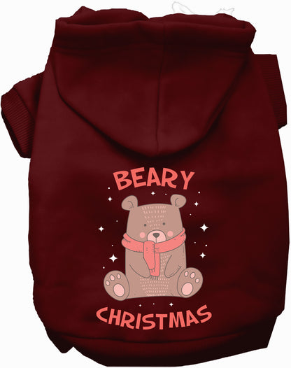 Beary Christmas Pet Hoodie