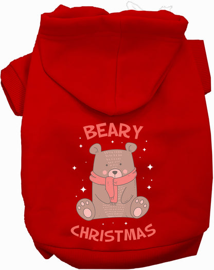 Beary Christmas Pet Hoodie