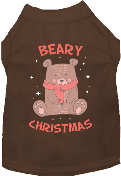 Beary Christmas Pet Shirt