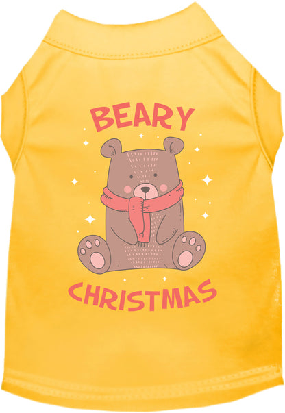 Beary Christmas Pet Shirt