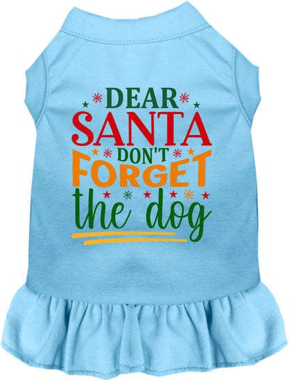 Don't Forget the Dog! Pet Dress