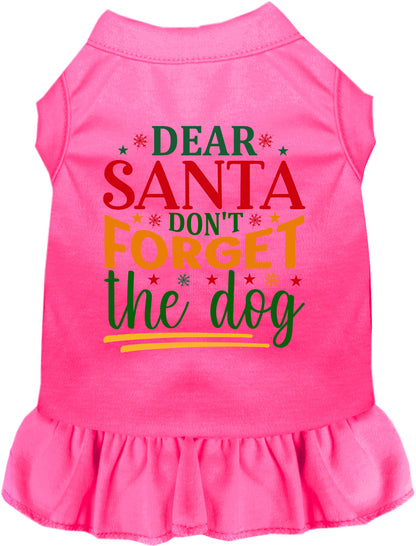 Don't Forget the Dog! Pet Dress