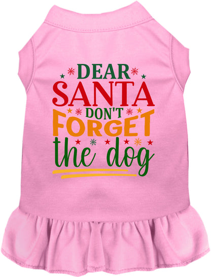 Don't Forget the Dog! Pet Dress