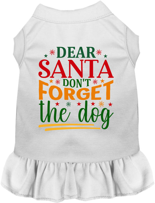 Don't Forget the Dog! Pet Dress