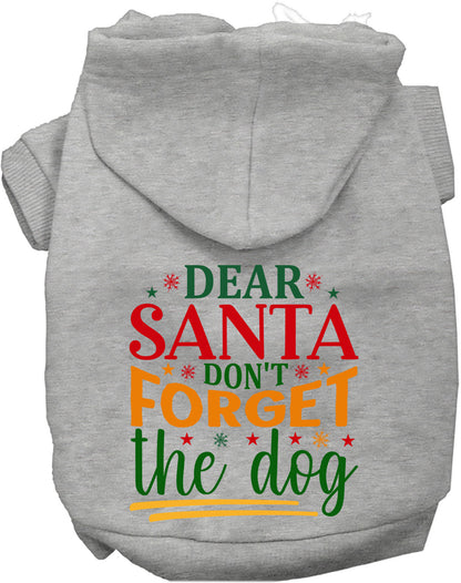 Don't Forget the Dog! Pet Hoodie