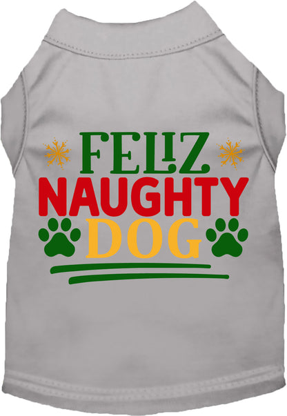 Feliz Naughty Dog Pet Shirt