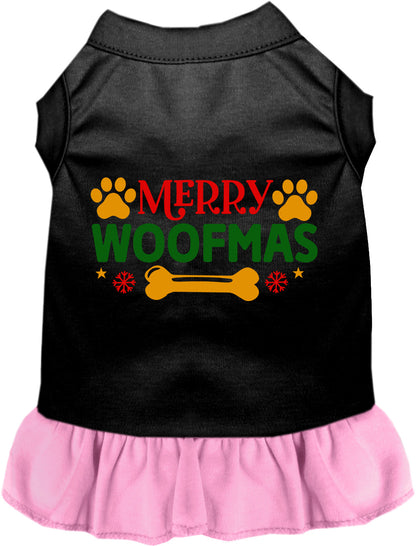 Merry Woofmas Pet Dress