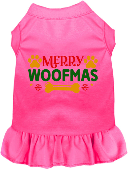 Merry Woofmas Pet Dress