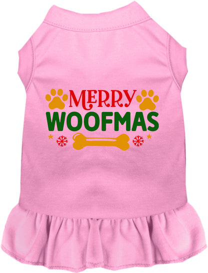 Merry Woofmas Pet Dress