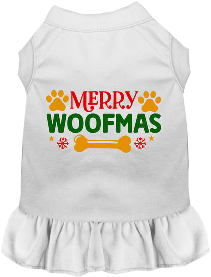 Merry Woofmas Pet Dress