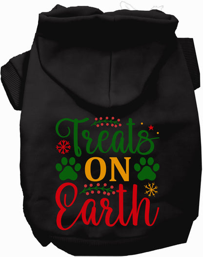 Dark Gray Treats on Earth Pet Hoodie