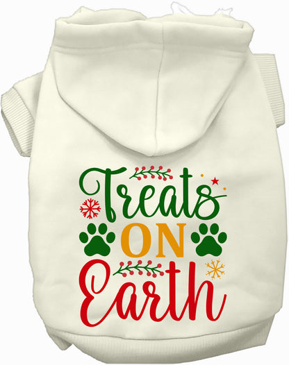 White Treats on Earth Pet Hoodie