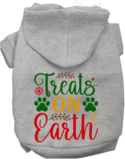 Gray Treats on Earth Pet Hoodie