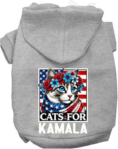 Cats for Kamala Pet Hoodies