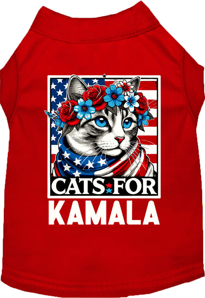 Cats for Kamala Pet Shirt