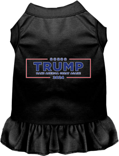 Black Trump Make America Great pet dress