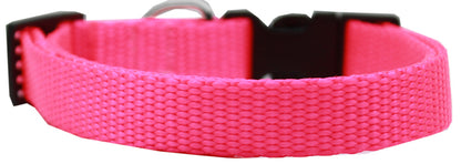 Pet Dog & Cat Nylon Collar Plain