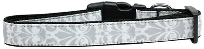 Pet Dog & Cat Nylon Collar, "Damask" *Available in 10 different colors!*