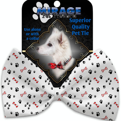 Christmas Pet, Dog and Cat Bow Ties, "Sweet Snowflakes Group" (Choose from 10 different patterns!)