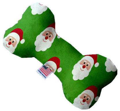 Pet and Dog Plush Heart or Bone Toy, "Santa Group" (Available in different sizes, and 8 different pattern options!)