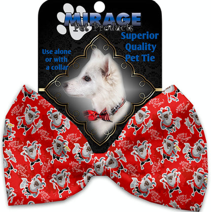 Christmas Pet, Dog and Cat Bow Ties, "Christmas Friends Group" (Choose from 10 different patterns!)