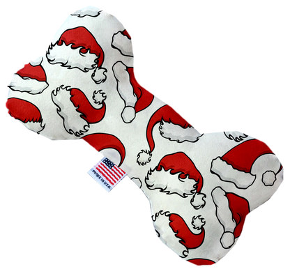 Pet and Dog Plush Heart or Bone Toy, "Santa Group" (Available in different sizes, and 8 different pattern options!)