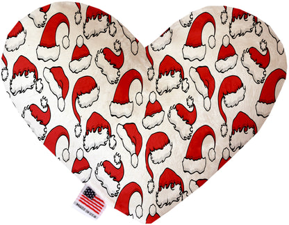 Pet and Dog Plush Heart or Bone Toy, "Santa Group" (Available in different sizes, and 8 different pattern options!)