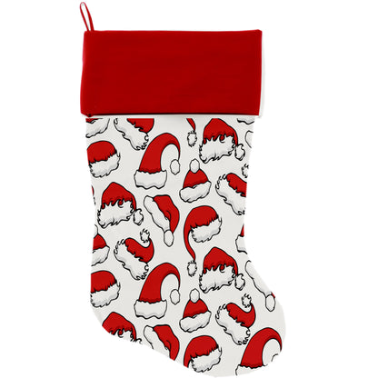 Christmas Velvet Stocking, "Santa Group" **Choose from 7 different patterns!**