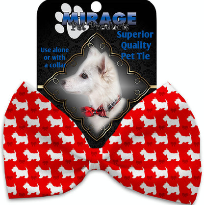 Christmas Pet, Dog and Cat Bow Ties, "Christmas Friends Group" (Choose from 10 different patterns!)