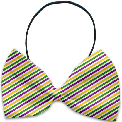 Pet, Dog and Cat Bow Ties, "Mardi Gras Group" *Available in 10 different pattern options!*