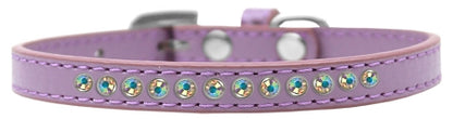 Collar de moda para perros, cachorros y mascotas, "Aurora Boreal Crystal Rimsets"