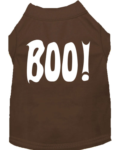 Halloween Pet Dog & Cat Shirt Screen Printed, "Boo!"