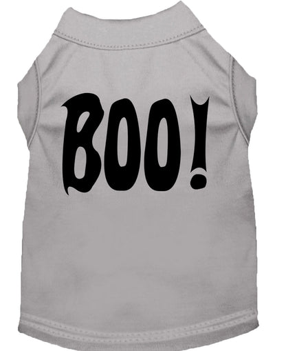 Halloween Pet Dog & Cat Shirt Screen Printed, "Boo!"