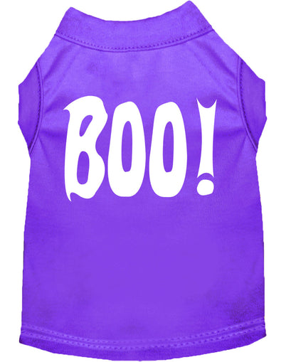 Halloween Pet Dog & Cat Shirt Screen Printed, "Boo!"