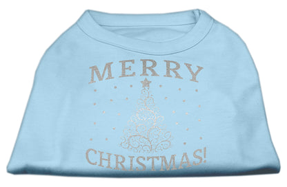 Camisa navideña para perros serigrafiada, "Shimmer Christmas Tree"