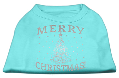 Camisa navideña para perros serigrafiada, "Shimmer Christmas Tree"