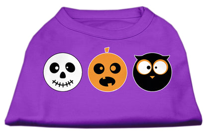 Halloween Pet Dog & Cat Shirt Screen Printed, "The Spook Trio"