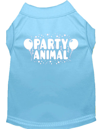 Camisa para perros y gatos con serigrafía, "Party Animal"