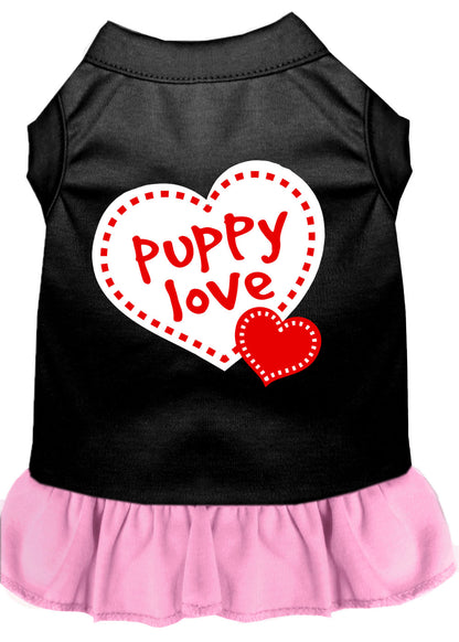 Vestido para perros y gatos serigrafiado, "Puppy Love"