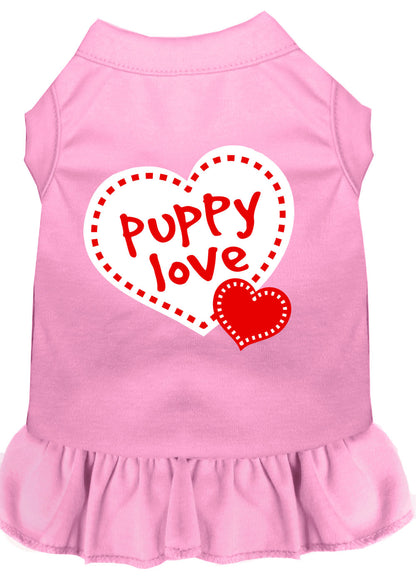 Vestido para perros y gatos serigrafiado, "Puppy Love"