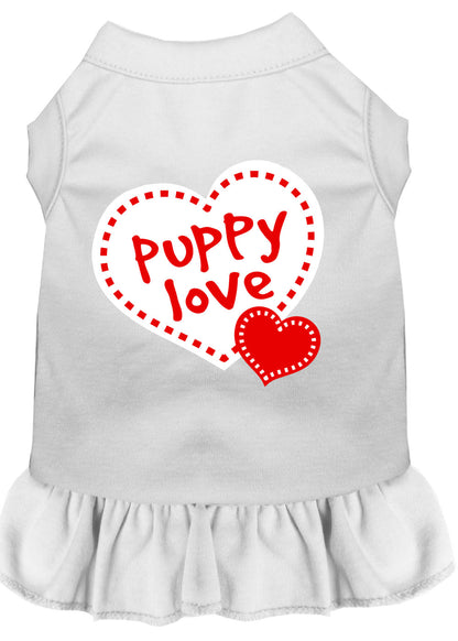 Vestido para perros y gatos serigrafiado, "Puppy Love"