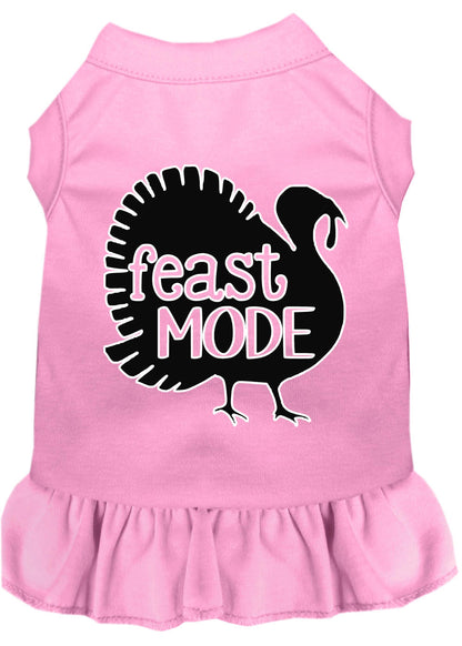 Thanksgiving Pet Dog & Cat Dress Screen Printed, "Feast Mode"