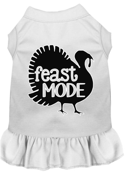 Thanksgiving Pet Dog & Cat Dress Screen Printed, "Feast Mode"