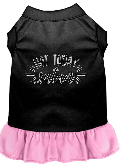 Vestido para perros y gatos serigrafiado, "Not Today Satan"