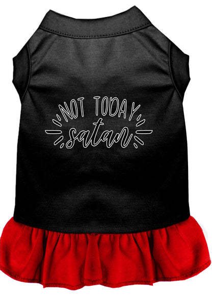 Vestido para perros y gatos serigrafiado, "Not Today Satan"