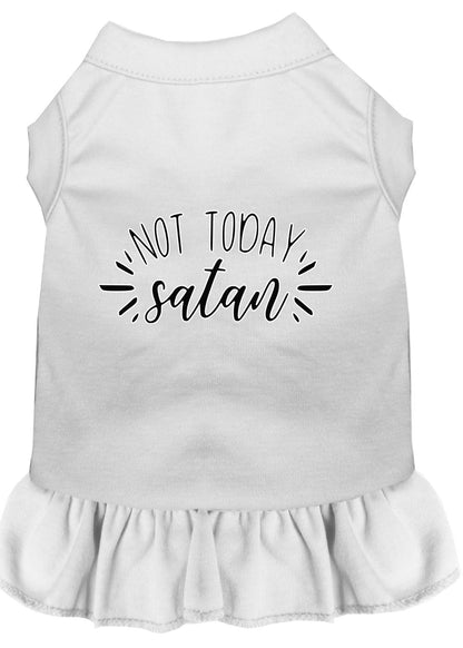 Vestido para perros y gatos serigrafiado, "Not Today Satan"