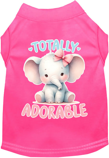 Adorable Elephant Cat or Dog Shirt for Pets