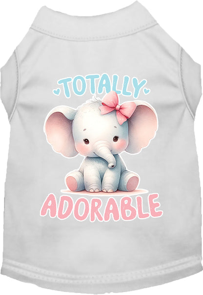 Adorable Elephant Cat or Dog Shirt for Pets