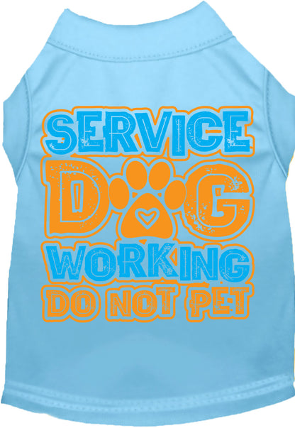 Dog Shirt for Pets "Service Dog"